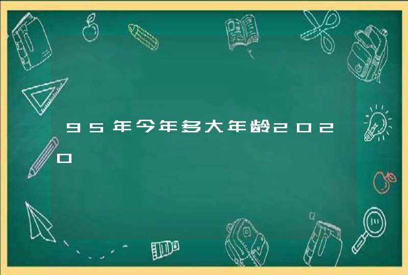 95年今年多大年龄2020,第1张