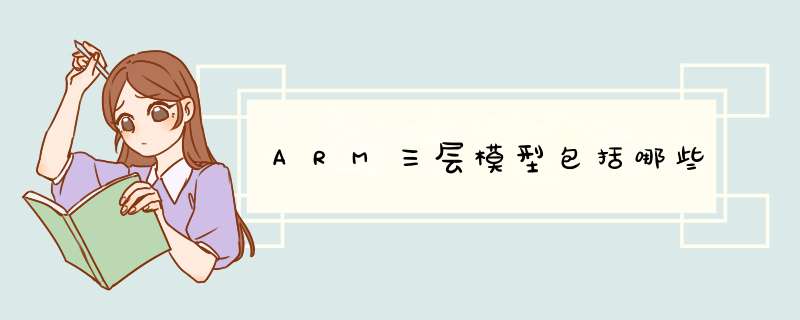 ARM三层模型包括哪些,第1张 ARM三层模型包括哪些,第1张
