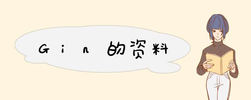 Gin的资料,第1张 Gin的资料,第1张