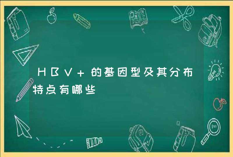 HBV 的基因型及其分布特点有哪些,第1张