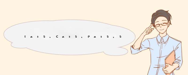 IasS,CasS,PasS,SasS的区别,第1张 IasS,CasS,PasS,SasS的区别,第1张