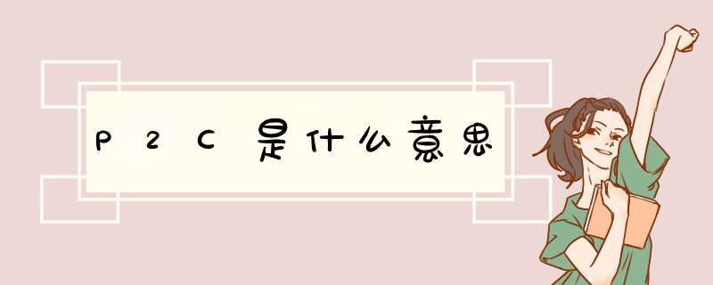 P2C是什么意思,第1张