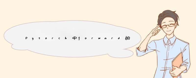 Pytorch中forward的调用,第1张 Pytorch中forward的调用,第1张