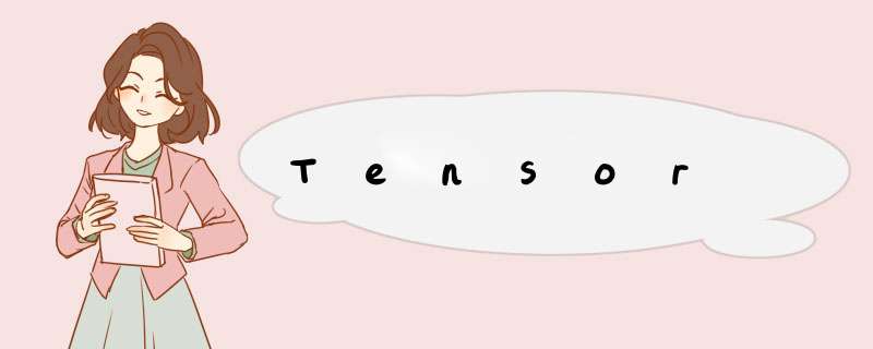 Tensor,第1张