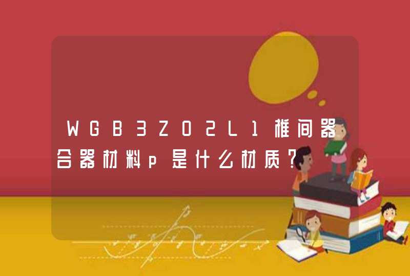 WGB3ZO2L1椎间器合器材料p是什么材质？,第1张