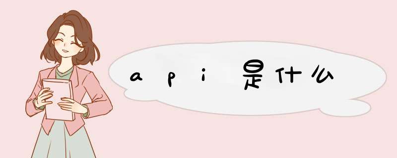 api是什么,第1张