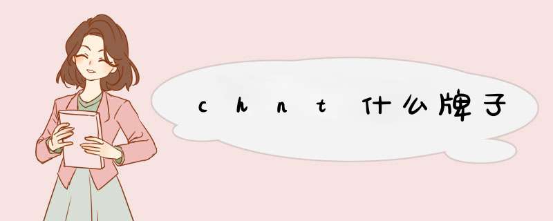 chnt什么牌子,第1张