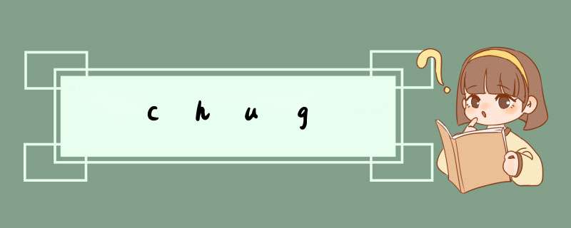 chug,第1张