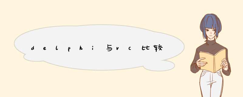 delphi与vc比较,第1张