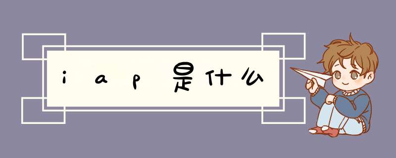 iap是什么,第1张