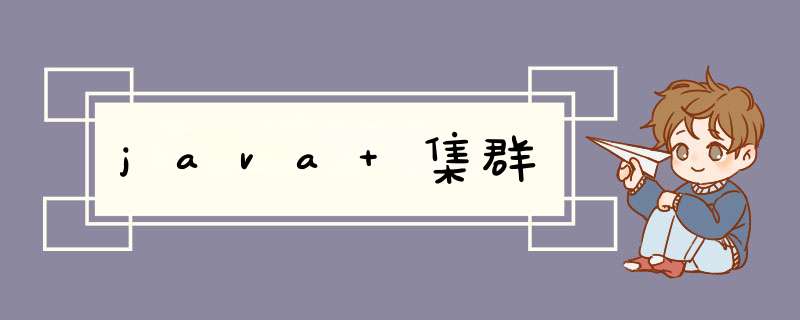 java 集群,第1张