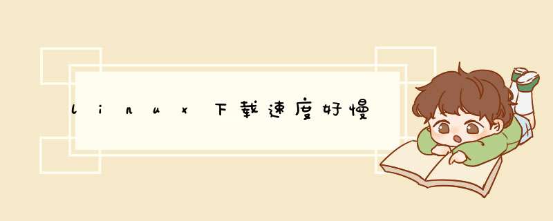 linux下载速度好慢,第1张
