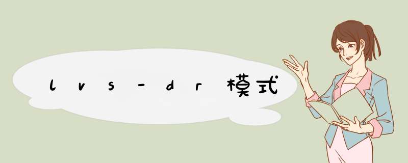 lvs-dr模式,第1张
