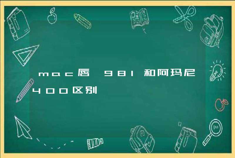 mac唇釉981和阿玛尼400区别,第1张