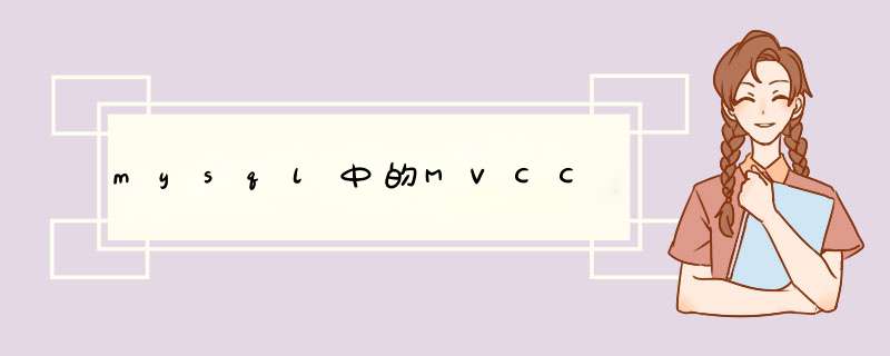 mysql中的MVCC,第1张