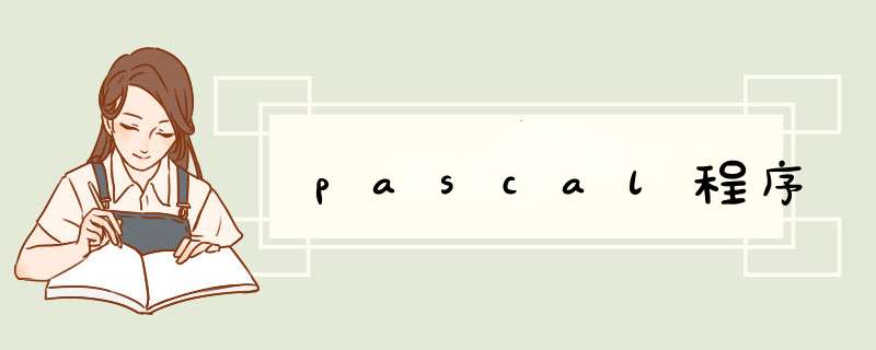 pascal程序,第1张