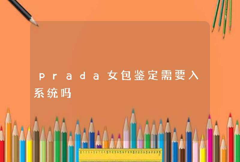 prada女包鉴定需要入系统吗,第1张