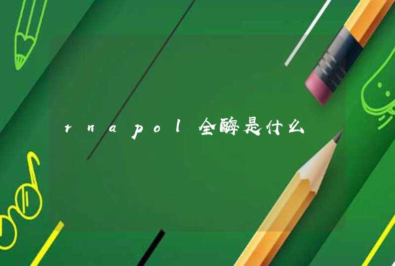 rnapol全酶是什么,第1张