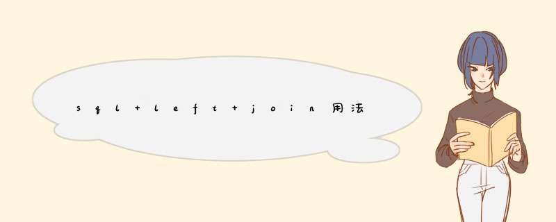 sql left join用法,第1张