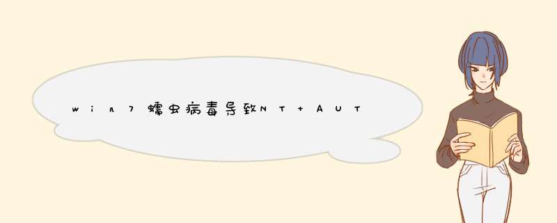 win7蠕虫病毒导致NT AUTHORITY|SYSTEM提示自动关机,第1张