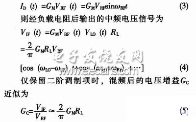 采用ADS的CMOS双平衡混频器设计,第4张 采用ADS的CMOS双平衡混频器设计,第4张
