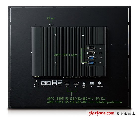 新汉推出基于Intel Atom D2550处理器无风扇平板电脑,第3张