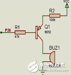 基于单片机的声光报警系统的设计方案,第6张 基于单片机的声光报警系统的设计方案,声报警电路,第6张