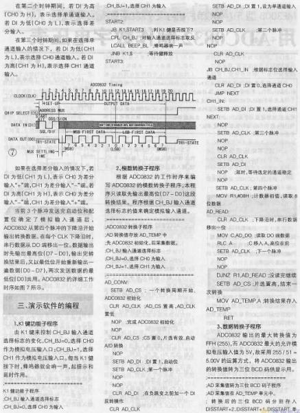 用ADC0832制作数字电压表,第3张
