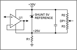 Where Is Ground?,Figure 2. A diagram shows making ground a relative +25V.,第3张