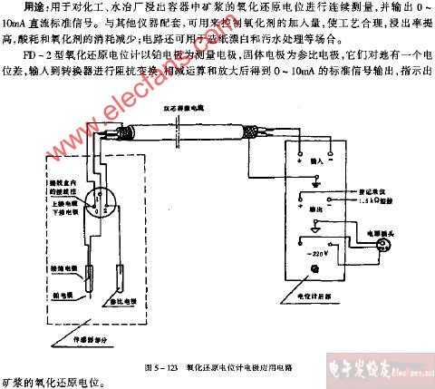 FD-2氧化还原电位计电极应用电路图,第2张
