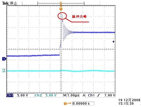 过压保护及瞬态电压抑制电路设计,图A1: 无TVS时输入端波形,第10张