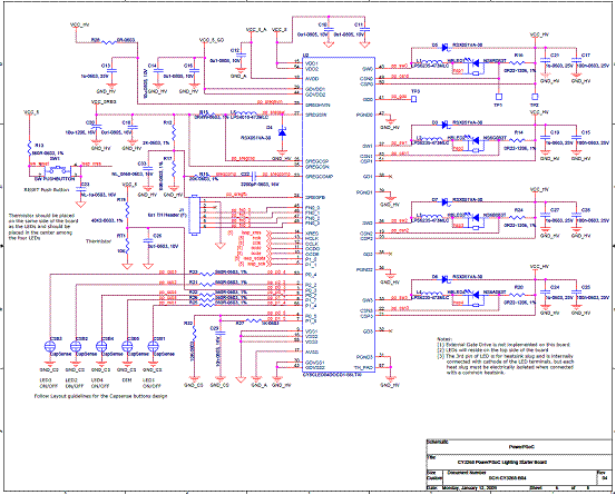 Cypress CY8CLED04D0x PowerPSoC,第6张