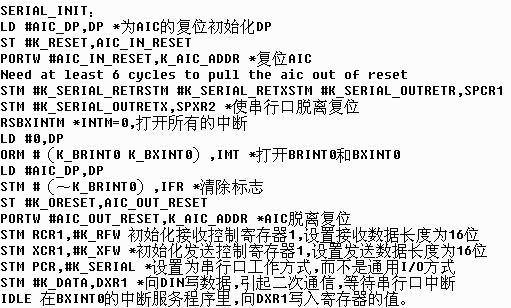 音频接口芯片TLC320AD50C与TMS320VC5402,第6张