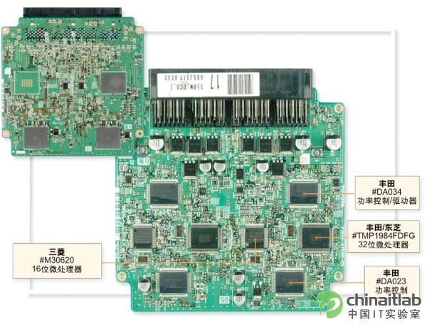 丰田普锐斯的仪表盘显示系统和防滑控制模块剖析,第2张