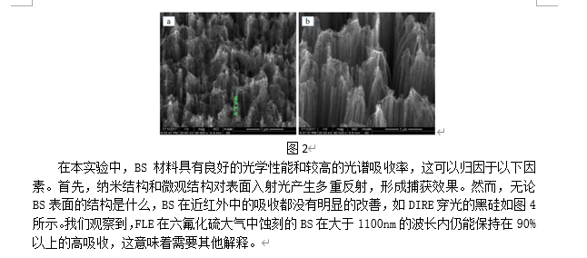 采用三种刻蚀方法制备黑硅材料,采用三种刻蚀方法制备黑硅材料,第3张