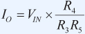 选择电阻以最大程度减少接地负载电流源误差,在公式1中，负载电阻影响输出电流，但如果我们设置R1 = R3和R2 + R5 = R4， 则方程简化为：,第4张