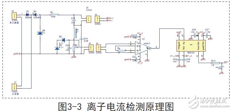 基于火花塞离子电流检测技术设计应用,第5张 基于火花塞离子电流检测技术设计应用,离子电流检测原理图,第5张
