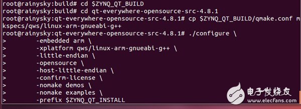 rainysky陪你一起在zedboard上移植qt+opencv（四）：在zedboard运行QT,rainysky陪你一起在zedboard上移植qt+opencv（四）：在zedboard运行QT,第6张