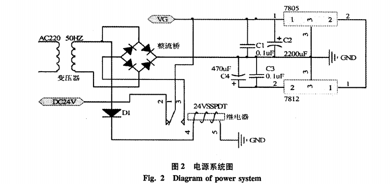 基于MSP430单片机的无线充电器设计,电源系统图,第3张