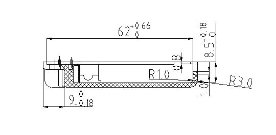 MP3的前后盖的模具设计,第3张