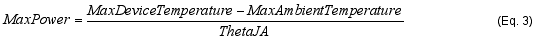 Package Thermal Resistance Val,Equation 3,第4张