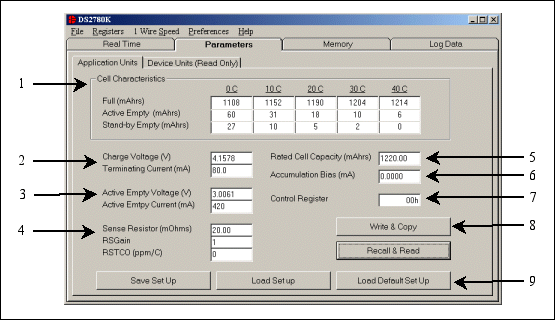 Getting Started with the DS278,第2张 Getting Started with the DS278,Figure 1. Application units subtab of parameters tab.,第2张