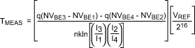 温度测量与数据采集系统MAX1358-Measuring T,Equation 1. Four-current temperature measurement equation.,第3张