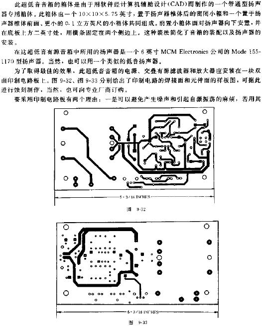 多媒体超低音有源音箱的制作,第3张