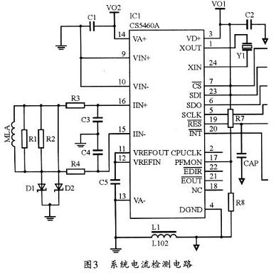 CS5460A芯片的电网电流表设计,第4张 CS5460A芯片的电网电流表设计,第4张
