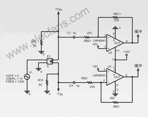 ADSL模拟前端中低噪声高速运算放大器的应用,第3张 ADSL模拟前端中低噪声高速运算放大器的应用,第3张