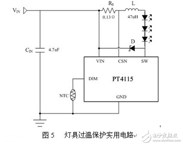 LED发光和角度有什么联系?PT4115LED电路设计原理,第7张 LED发光和角度有什么联系?PT4115LED电路设计原理,LED灯具驱动需要先将高压的交流电变换成低压的交流电(AC/AC),然后将低压的交流电经桥式整流变换成低压的直流电(AC/DC),再通过高效率的DC/DC开关稳压器降压和变换成恒流源,输出恒定的电流驱动LED光源。LED光源是按灯具的设计要求由小功率或大功率LED多串多并而组成。每串的IF电流是按所选用的LED光源IF要求设计,总的正向电压△VF是N颗LED的总和。,第7张
