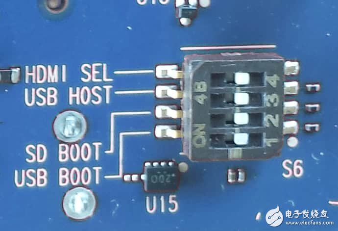使用DragonBoard 410c开发前的准备工作,拨码开关,第2张