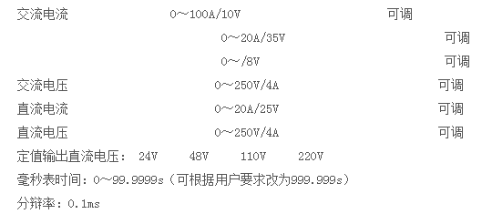 单相继电保护校验仪的技术参数与功能,单相继电保护校验仪的技术参数与功能,第2张