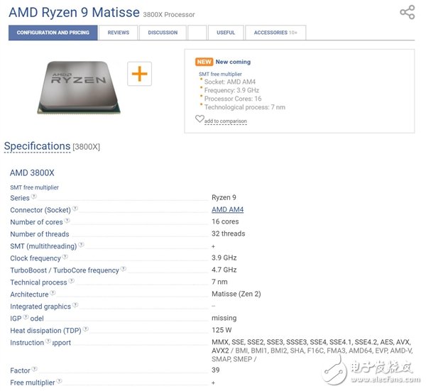 AMDRyzen93800X曝光 16核32线程基础频率达3.9GHz,第2张 AMDRyzen93800X曝光 16核32线程基础频率达3.9GHz,AMDRyzen93800X曝光 16核32线程基础频率达3.9GHz,第2张